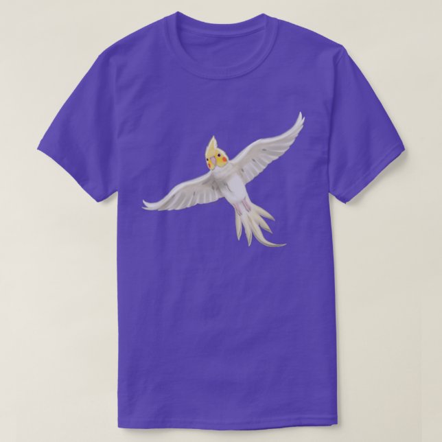 Camiseta Ducky el Cockatiel (Diseño del anverso)