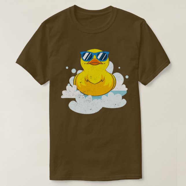 Camiseta Ducky Guay Duckny Funny Bath Toy Rubber Duck (Diseño del anverso)