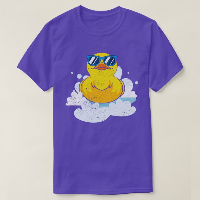 Camiseta Ducky Guay Duckny Funny Bath Toy Rubber Duck (Diseño del anverso)