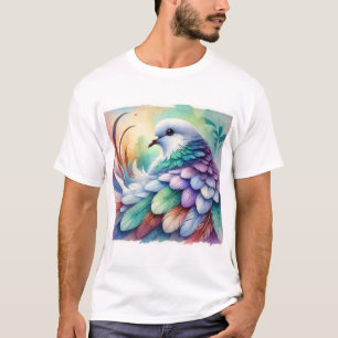 Camiseta Ducula Pigeon 190924AREF103 - Watercolor