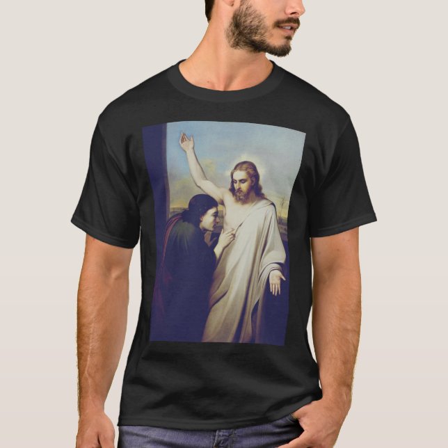 Camiseta Dudar de Santo Tomás por Silvestro Lega (Anverso)