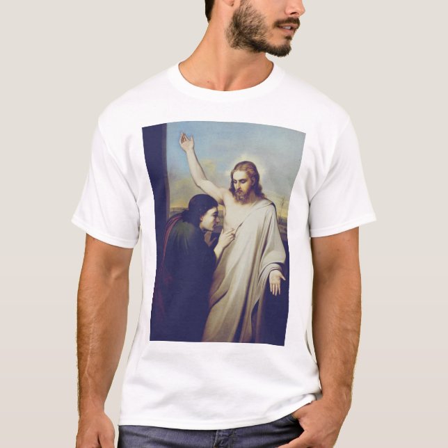 Camiseta Dudar de Santo Tomás por Silvestro Lega (Anverso)