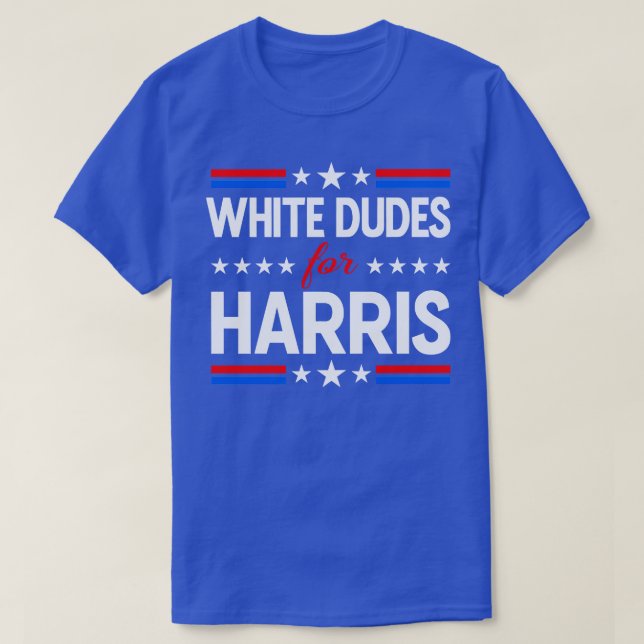 Camiseta Dudas Blancas Para El Presidente De Kamala (Diseño del anverso)