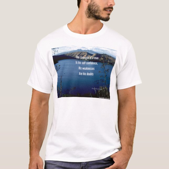 Camiseta Dudas y autoconfianza (Anverso)