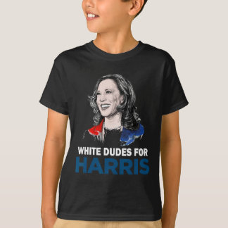 Camiseta Dudes De Mujeres Harris Apoyan A La Presidenta Kam