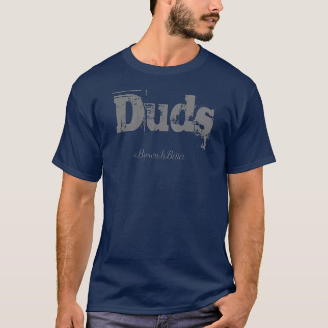 Camiseta Duds - Brown es mejor (Anverso)
