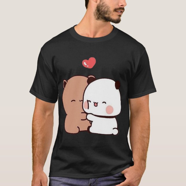 Camiseta DuDu Bear y BuBu Panda momentos especiales ❤️ Acti (Anverso)