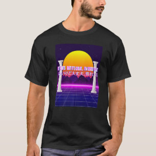 Camiseta Duele, pero es la escultura estética de vaporwave