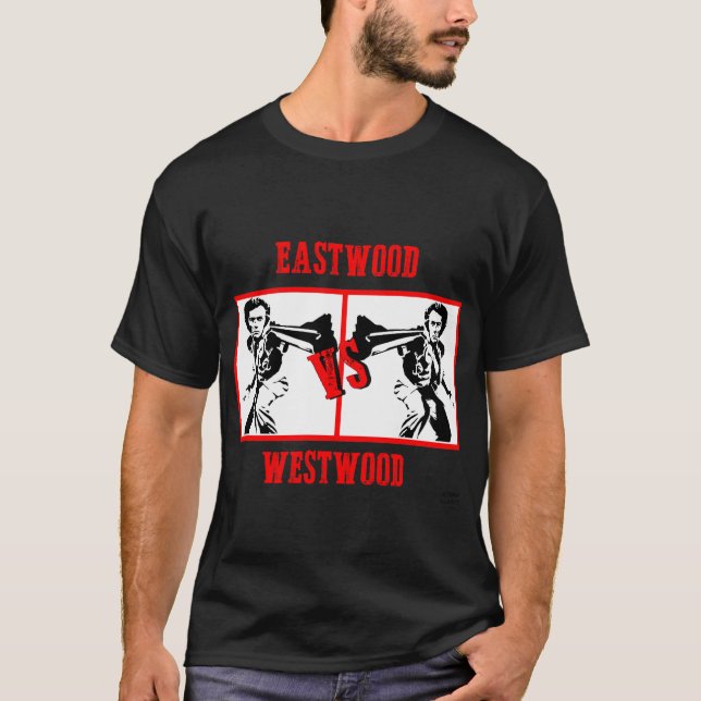 Camiseta duelo de Clint Eastwood (Anverso)