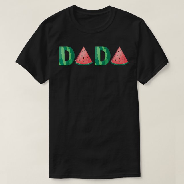 Camiseta Duelo de frutas divertidas de verano de Dada Water (Diseño del anverso)