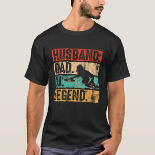 Camiseta Duelo de padre papá DJ Legend DJ Disk Jockey