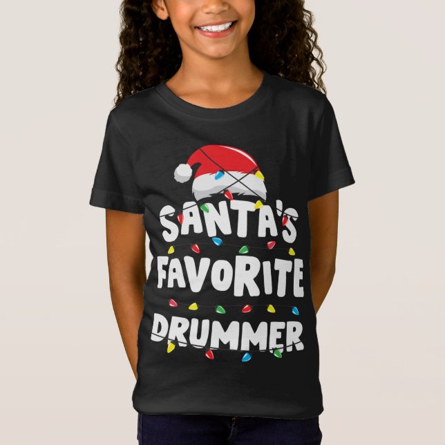 Camiseta Duelo de tambores Navidades regalo gracioso favori (Anverso)