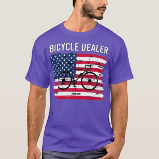 Camiseta Duelo divertido del técnico de bicicletas vendedor