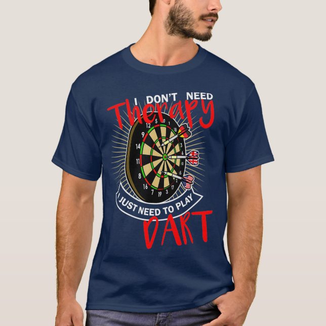 Camiseta Duelos de terapia conjunto divertido para hombres  (Anverso)