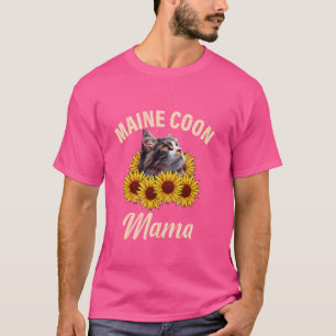 Camiseta Dueña de Maine Coon MAMÁ DE MAINE COON Mamá de Mai