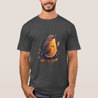 Camiseta Dueña de Mascota de pájaro Madre abrazando a un ni