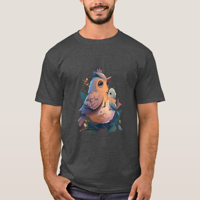 Camiseta Dueña de Mascota de pájaro Madre abrazando a un ni (Anverso)