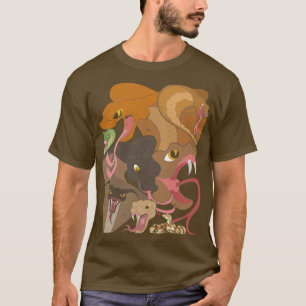Camiseta Dueña de serpiente amante de los animales Mascota 
