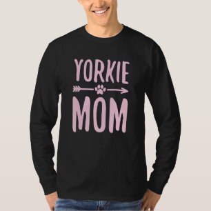 Camiseta Dueña de Yorkie Perro Propietario Yorkshire Terrie