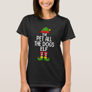 Camiseta Duende de coincidencia de familia de perros de mas