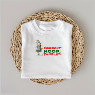 Camiseta Duende de dibujos animados vintage enredado en luc