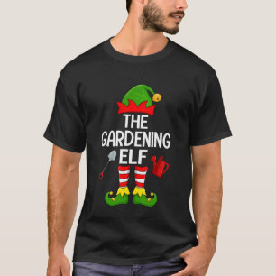 Camiseta Duende de jardinería Navidad Familia Duende Squad 