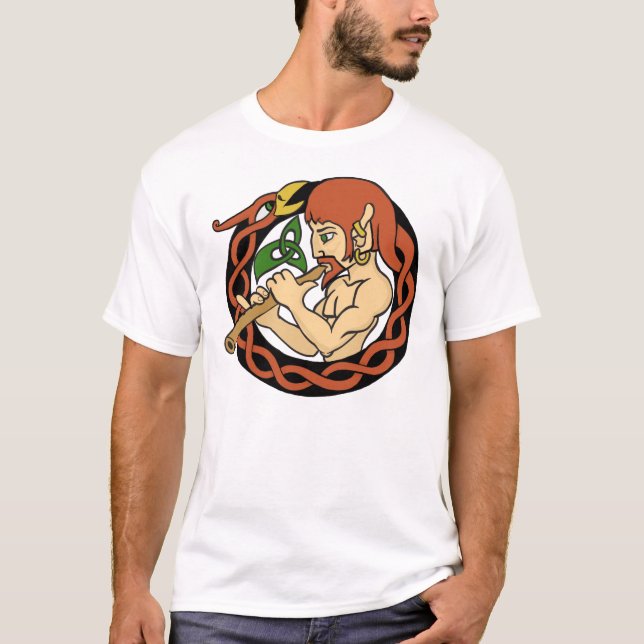Camiseta Duende de Knotwork (Anverso)