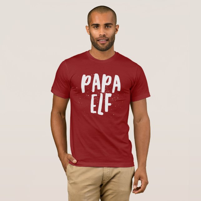 Camiseta Duende de la papá (Anverso completo)