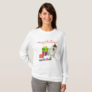 Camiseta Duende de Navidad de West Highland White Terrier