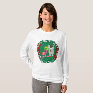 Camiseta Duende de Navidad de West Highland White Terrier