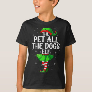 Camiseta Duende De Navidad Para Chicas Y Mujeres Elfo Cuadr