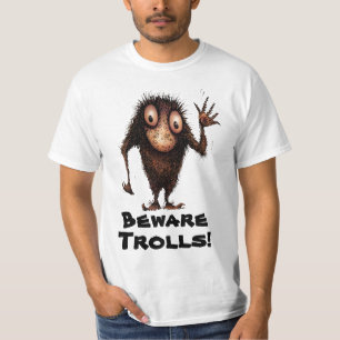 Camiseta Duende divertido del dibujo animado