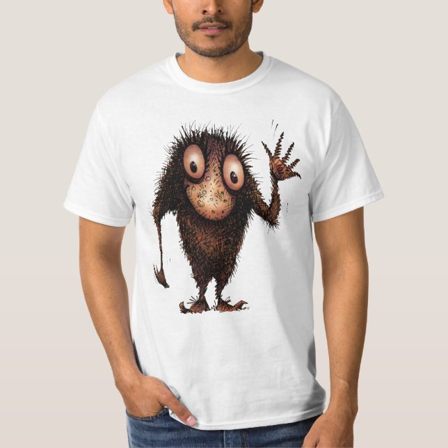 Camiseta Duende divertido del dibujo animado (Anverso)