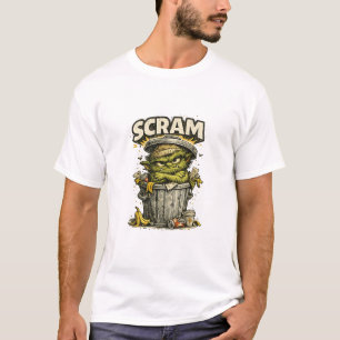 Camiseta Duende Divertido Gruñón Basura Vintage Dibujos Ani