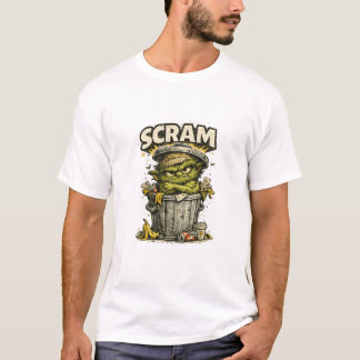 Camiseta Duende Divertido Gruñón Basura Vintage Dibujos Ani