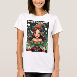Camiseta Duende en las Cubiertas – Lanzando Ritmos Navideño