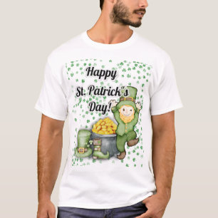 Camiseta Duende Feliz Día de San Patricio