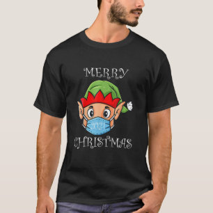 Camiseta Duende Feliz Navidad 2021 Divertida Navidad Con Mé