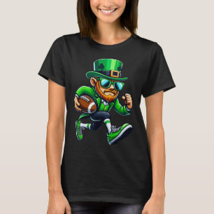 Camiseta Duende jugando fútbol día de San Patricio deporte