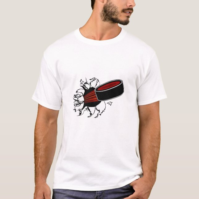 Camiseta Duende malicioso de hockey (Anverso)