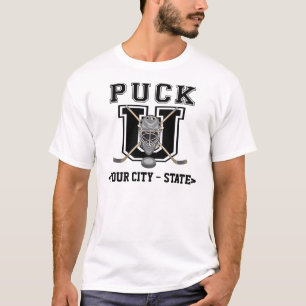 Camiseta Duende malicioso de hockey divertido personalizado
