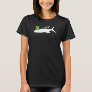 Camiseta Duende Pez Volador Día Irlandés de San Patricio