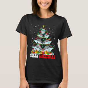 Camiseta Duende Reno Navideño Barcos de Crucero Xm