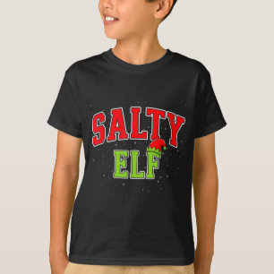 Camiseta Duende Salado Navidad Familia Combinación Grupo Na