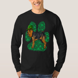 Camiseta Duende Welsh Terrier Día de San Patricio Trébol 