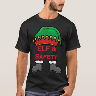 Camiseta Duende y Seguridad, Divertido Duende de Salud y Se