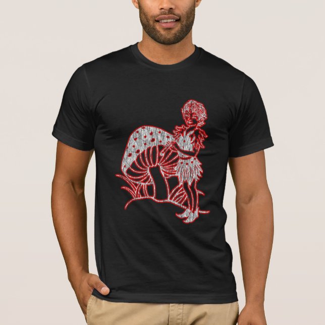 Camiseta Duendecillo del vintage - apenado (Anverso)