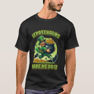 Camiseta Duendes Me Hicieron Hacerlo Travesuras Diversión