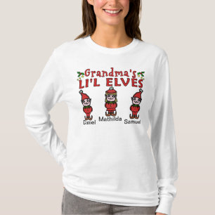 Camiseta Duendes personalizados de los Grandkids de la
