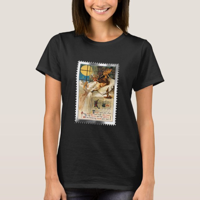 Camiseta Duendes y hadas nostálgicos de Halloween (Anverso)